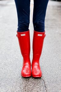 Hunter Boots - Red
