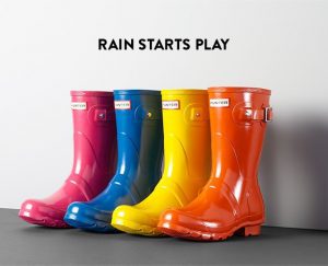 Hunter Boots - Multicolored Boots