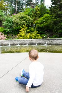 Landscaping Design - Boy On Patio